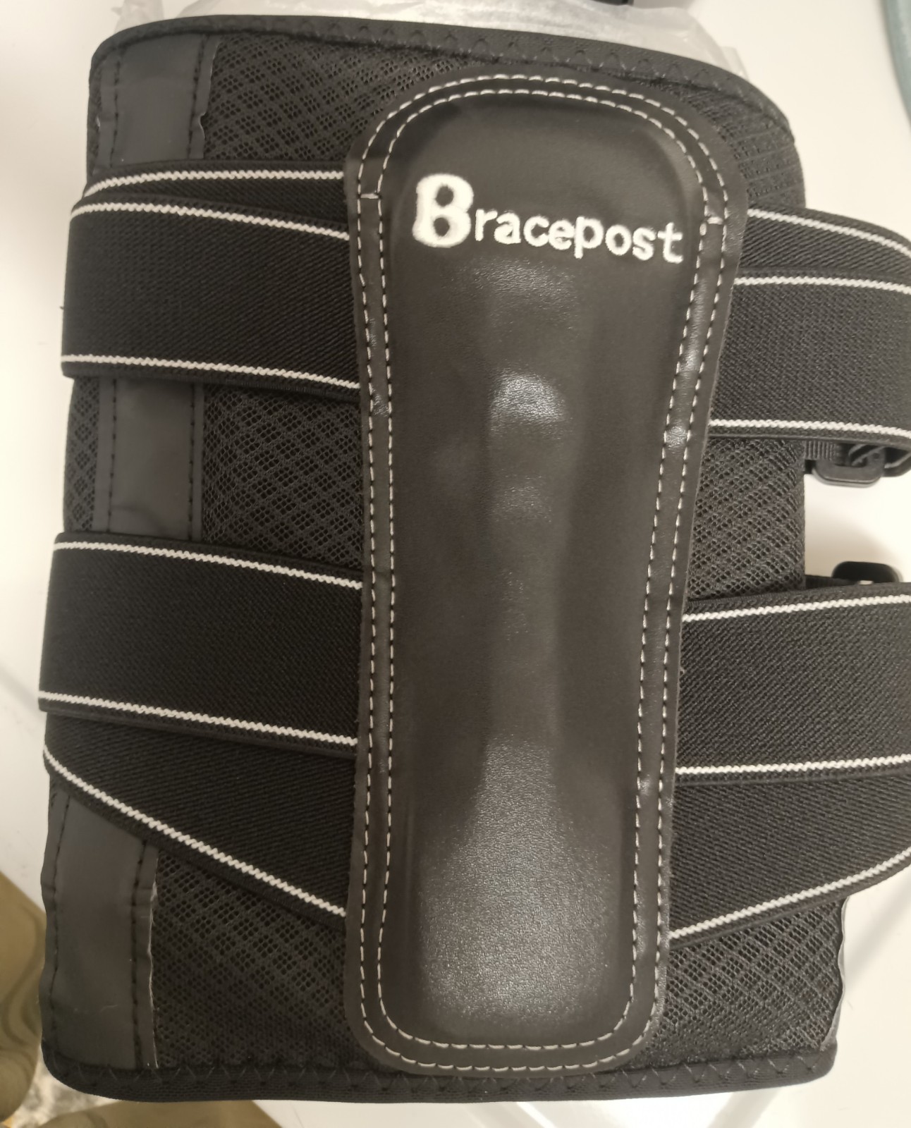 BRACEPOST Lower Back Brace, Adjustable Hot/Cold Pack, One Size fits all