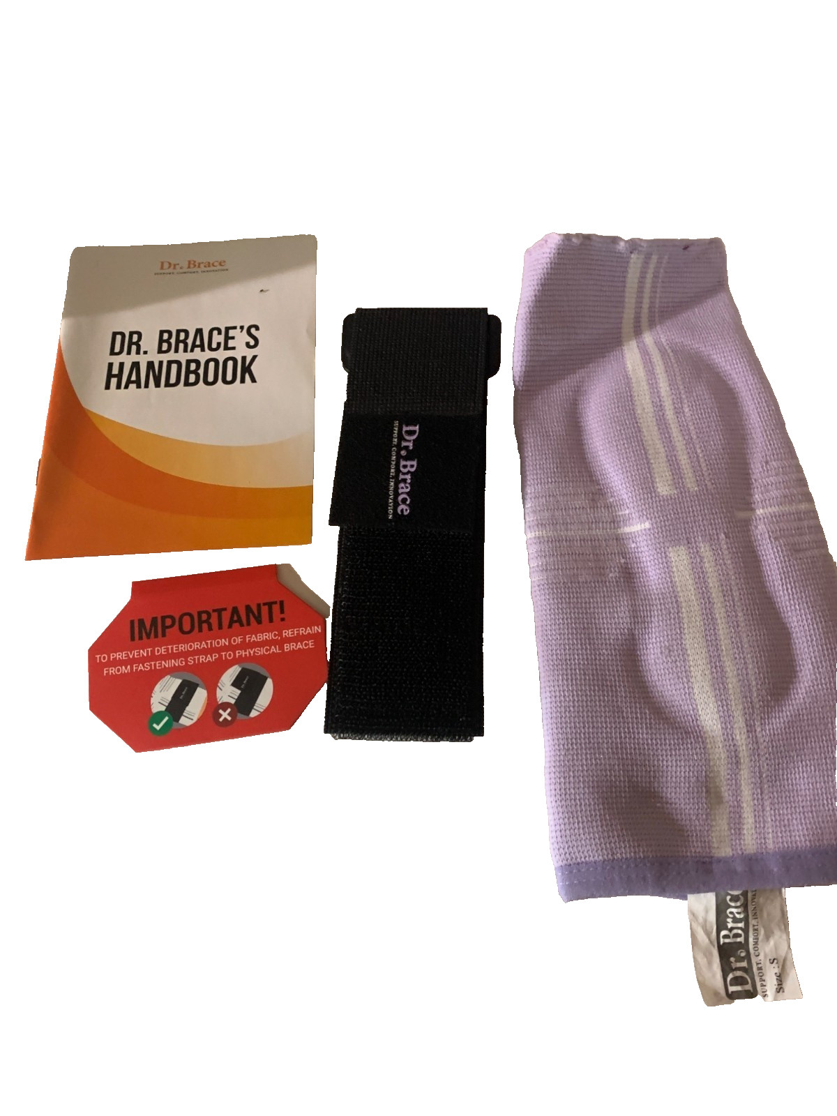 Dr. Brace Padded Elbow Brace W/ Additional Strap For Sports Performance