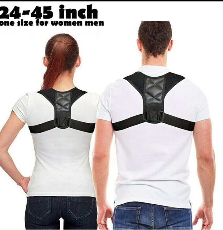 Posture Corrector for Men and Women 24″-45″ Updated Back Support Posture Brace