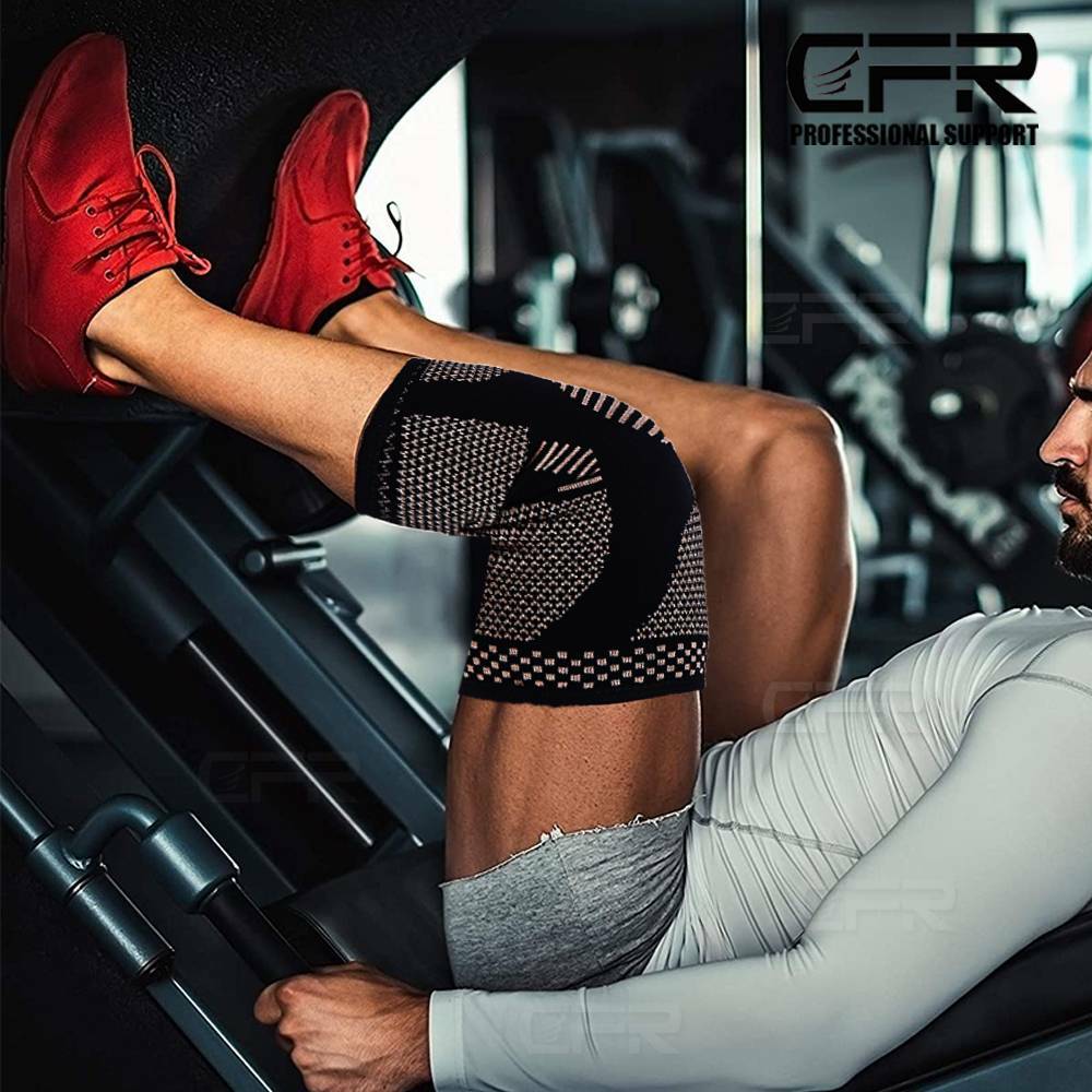 Cooper Knee Support Braces Compression Pad Sleeve Fitness Running Arthritis CFR