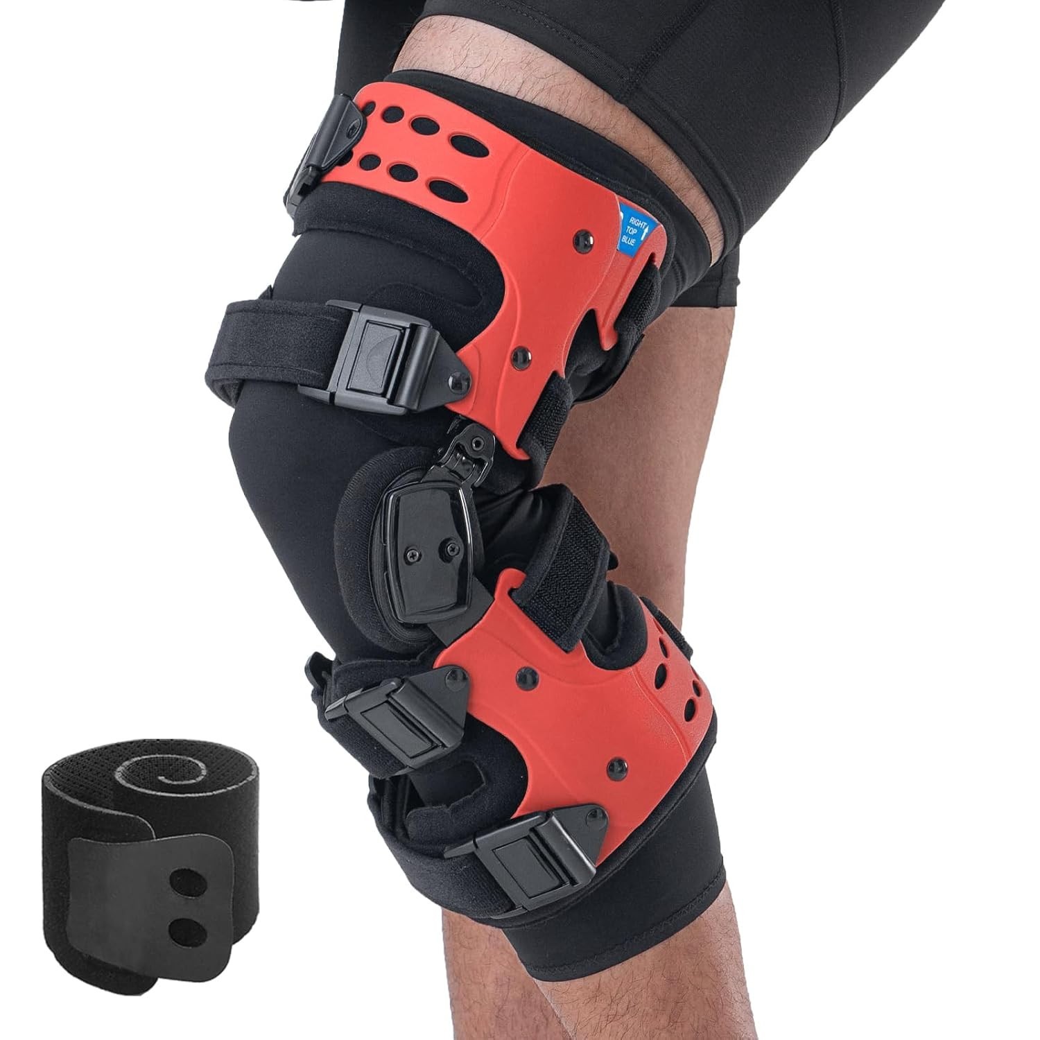 Universal L Red Unloader Knee Brace with Anti-Slip – Empower Your Mobility Today