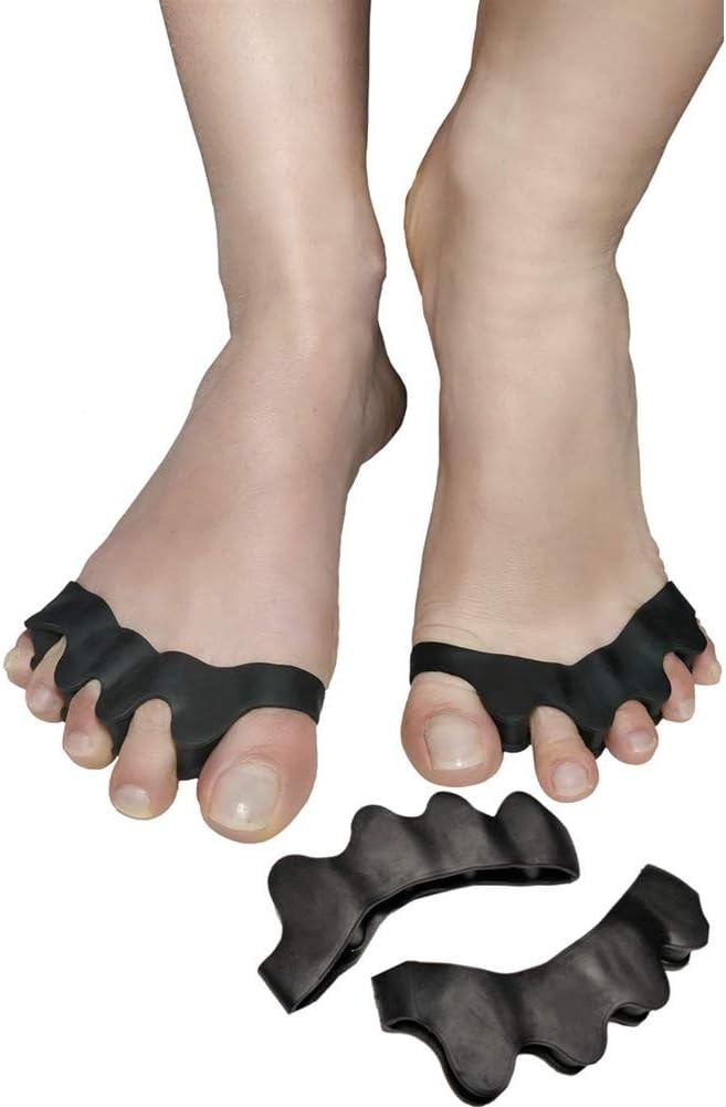 Toe Spreader – 12 pieces Gel Toe Separator for Overlapping Toes – Toe Spacer