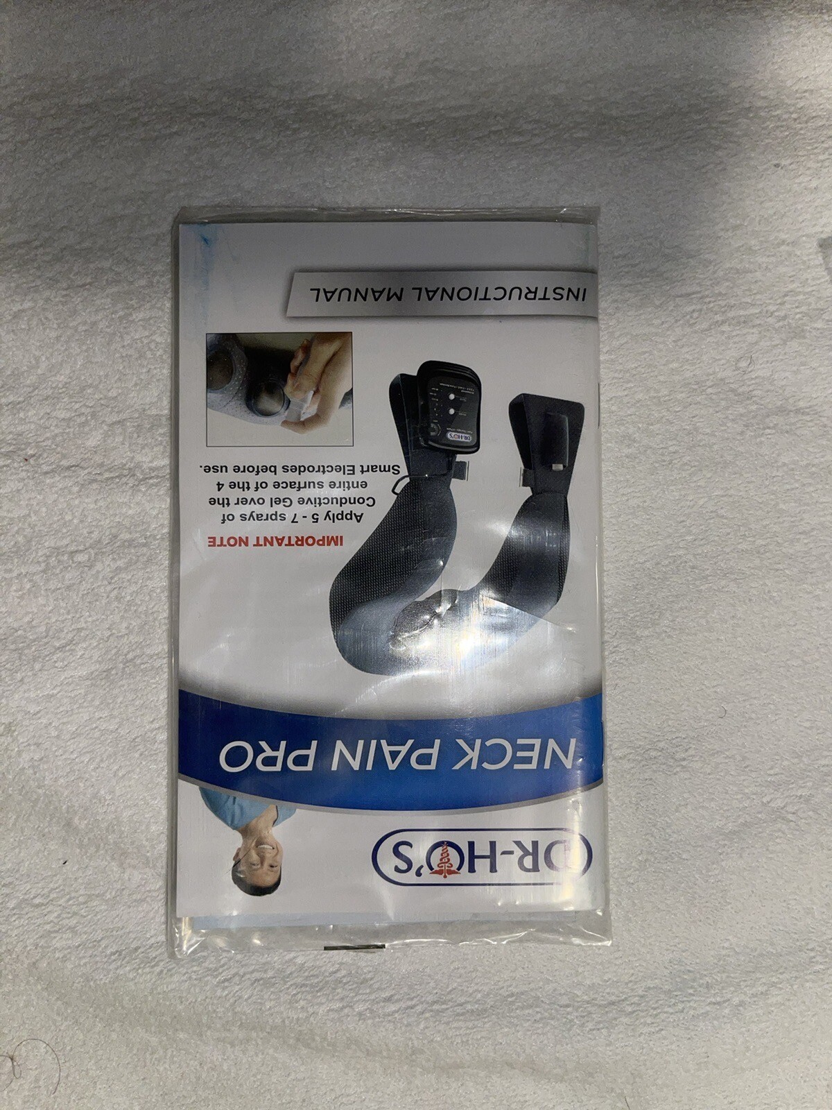 NEW DR-HO’S NTP Neck Pain Pro Therapy TENS NO EMS Machine +4 Electrode Body Pads