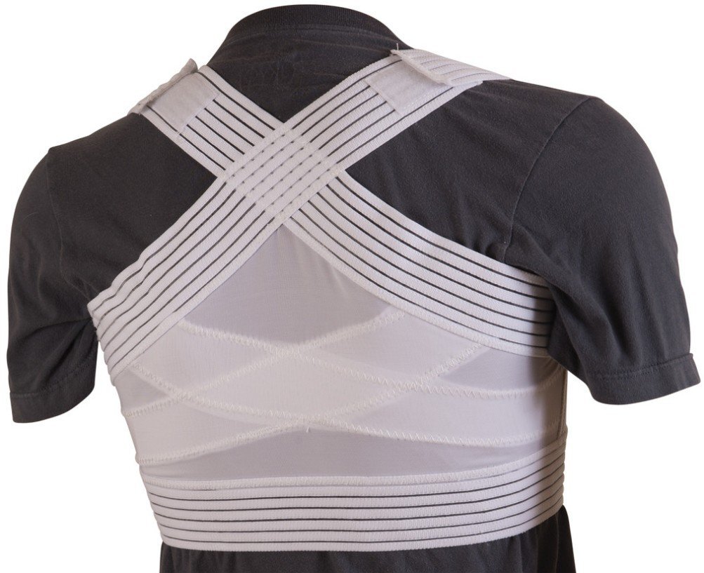 DMI Posture Corrector for Men and Women, Adjustable Criss-Cross Support for