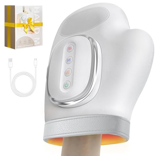 Hand Massager with Compression Heat Carpal Tunnel Relief