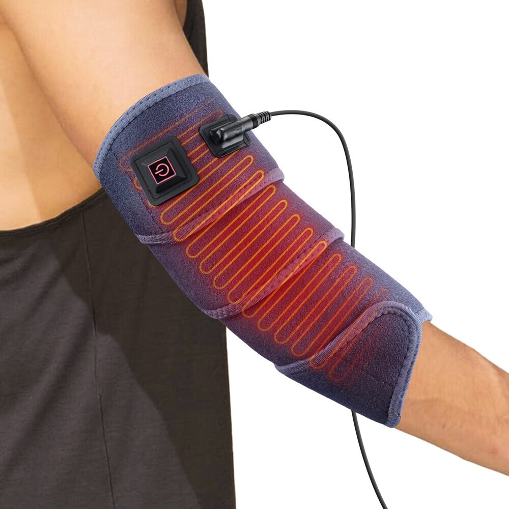 Heating Pad Wrap Electric Knee Arm Leg Brace Heat Warm Heated Joint Pain Relief