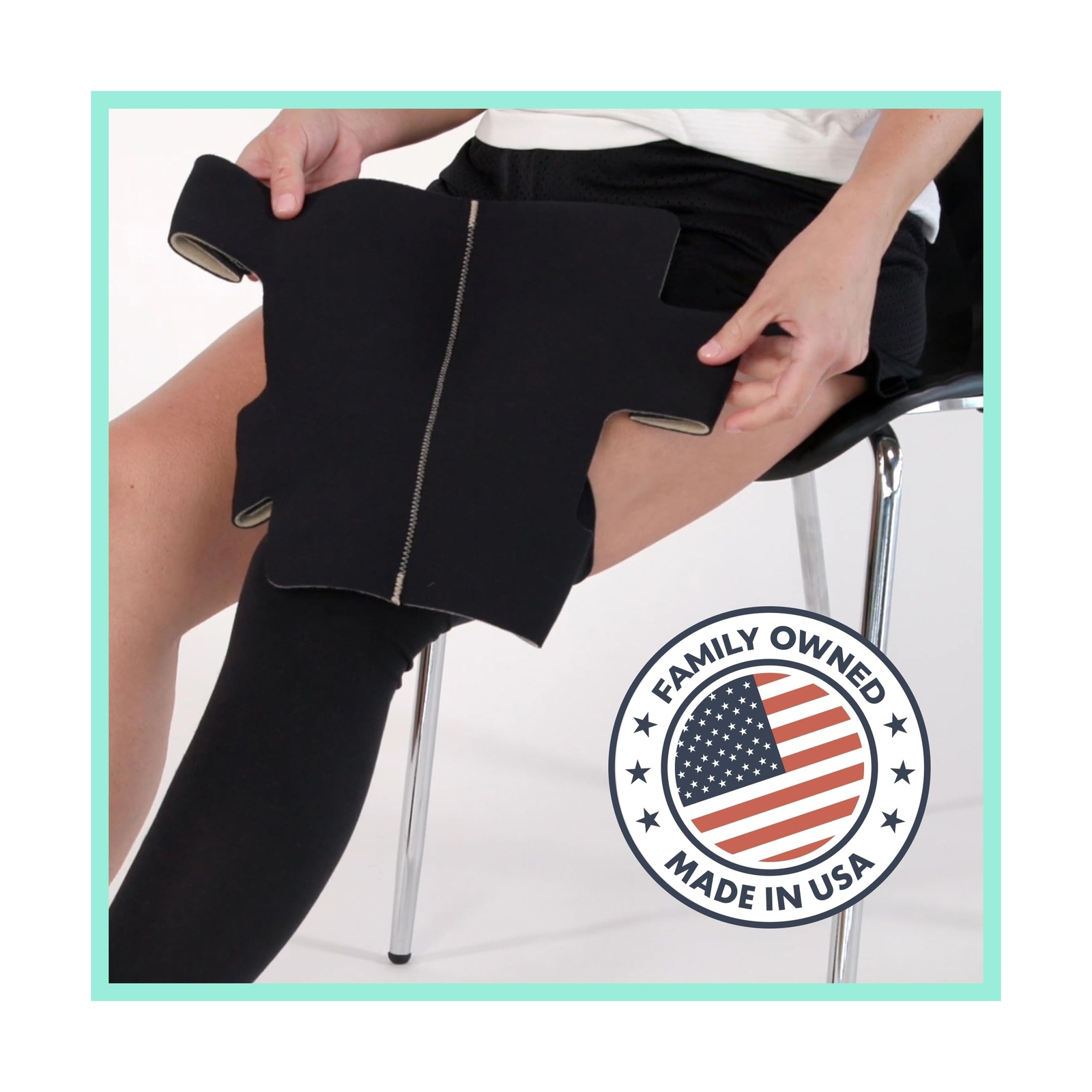 SiennaWrap Compression Leg Wrap – Design by a Lymphedema & Lipedema Therapist…