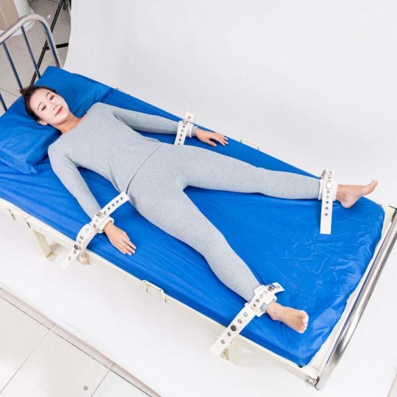 4-point Bed Magnetic restraint Strap Set For Psychiatric Limb Binding Bed Hands