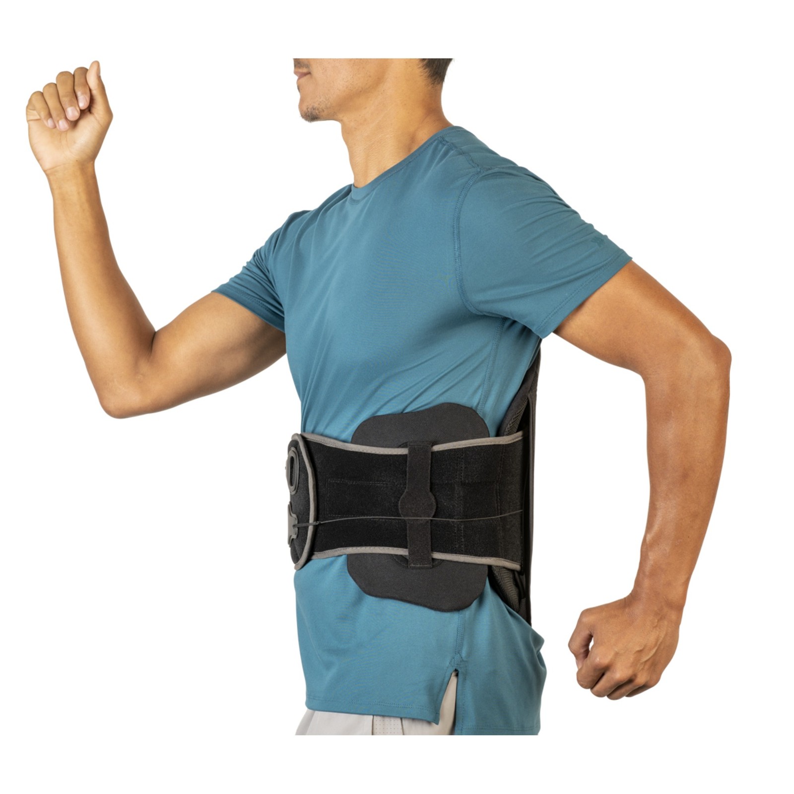 Breg Essentials Lumbar 637 – Adjustable, Low-Profile Brace for Spinal Support
