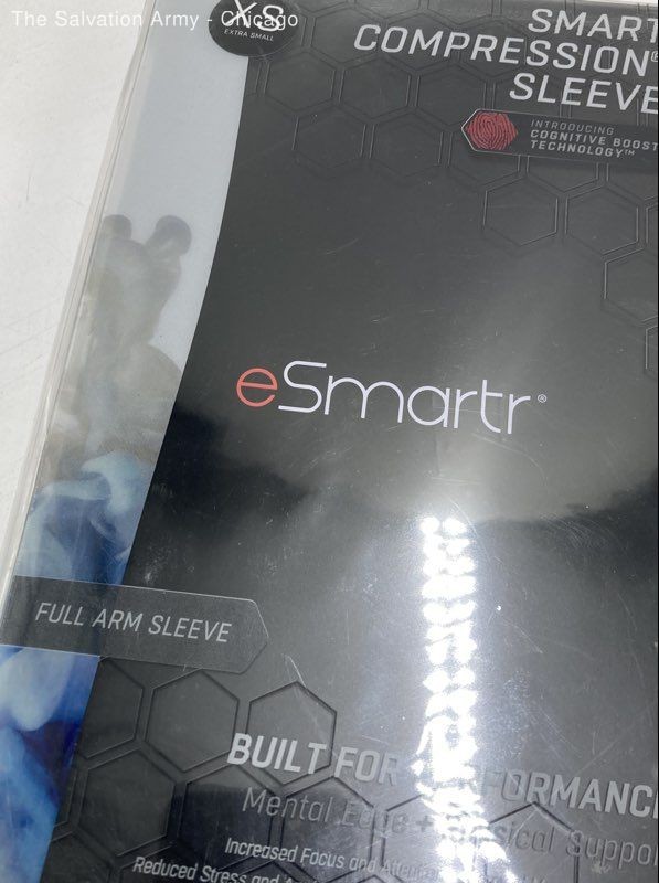 eSmartr Cognitive Boost Technology Full Arm Smart Compression Sleeve Size XS