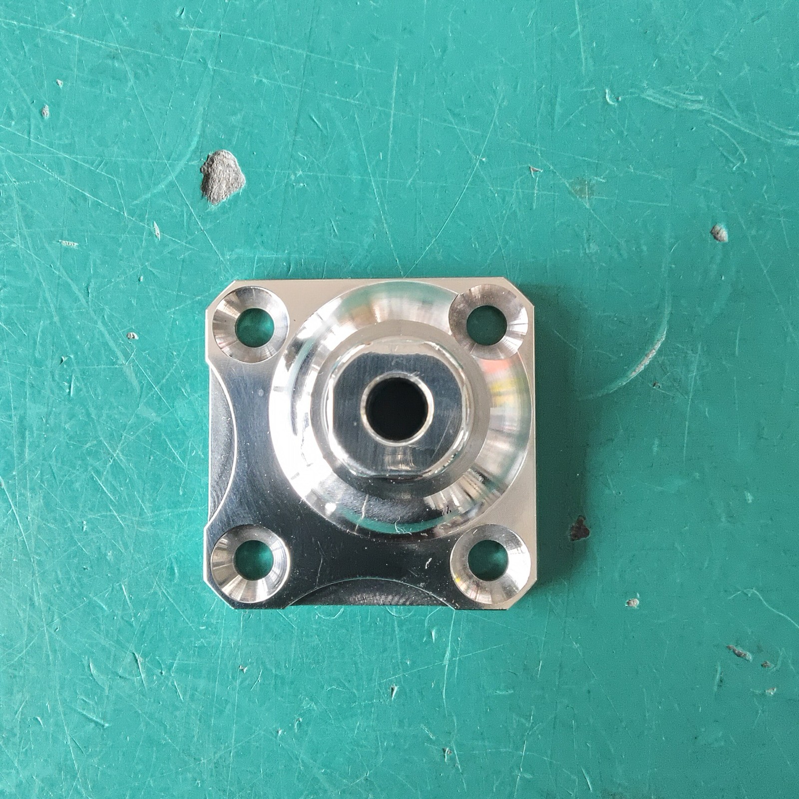 Prosthetic 45 Degree Offset Adapter Plate Stainless Steel Alignment 100kg