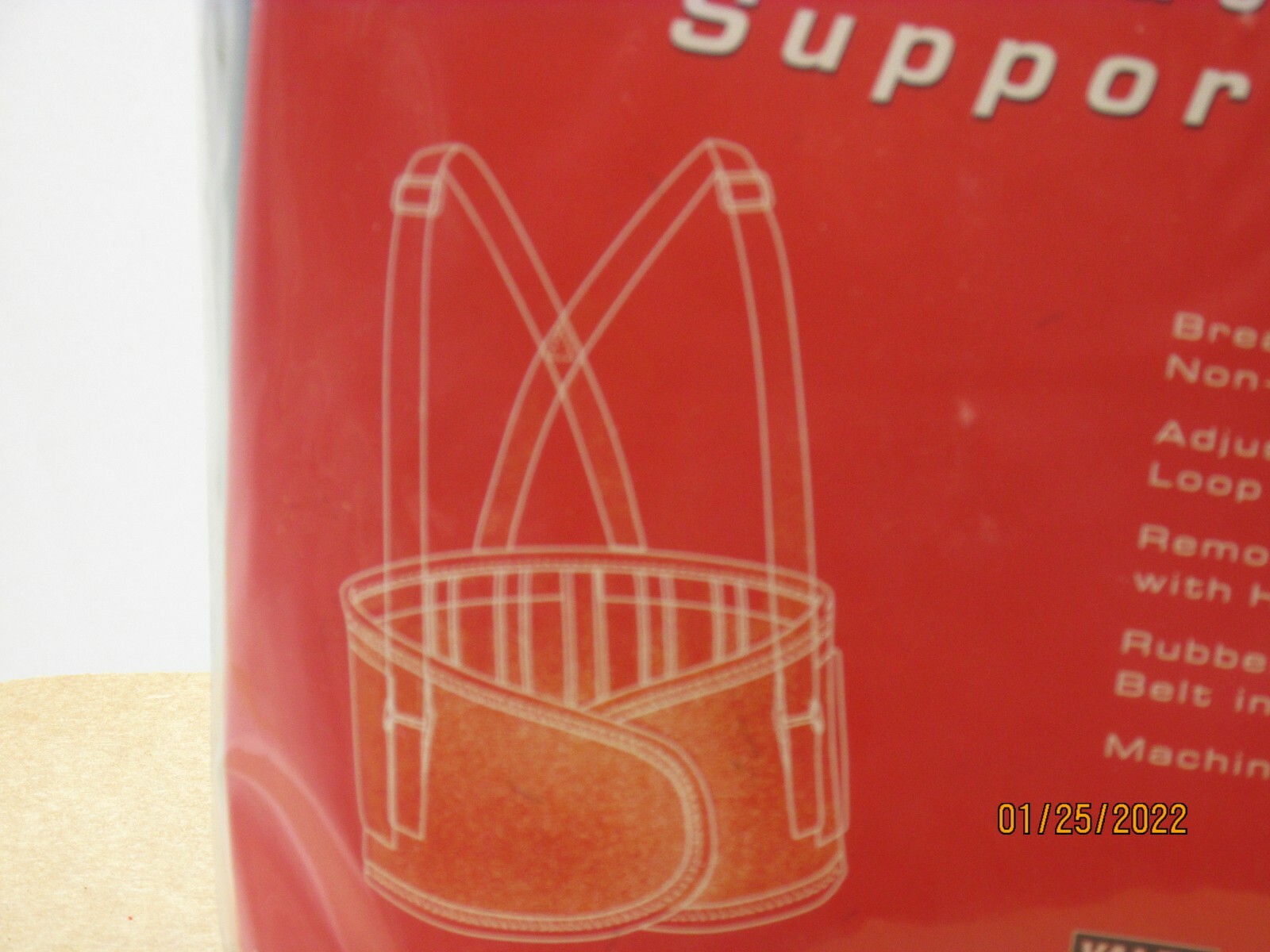 The listing is for:Valeo VEH9 Heavy-Duty 9″ Elastic Belt Size XXL