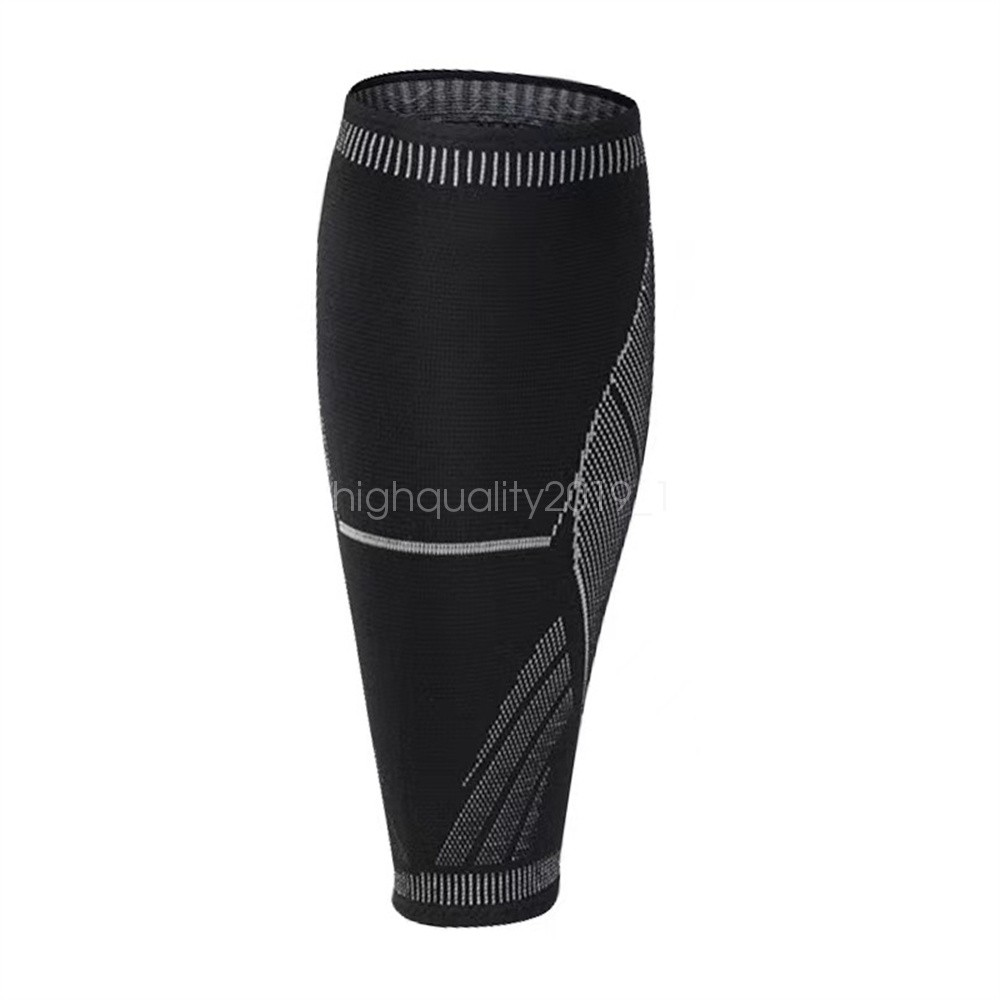 Calf Running Compression Sleeve Leg Sock Shin Splint Support Brace Guard Sports