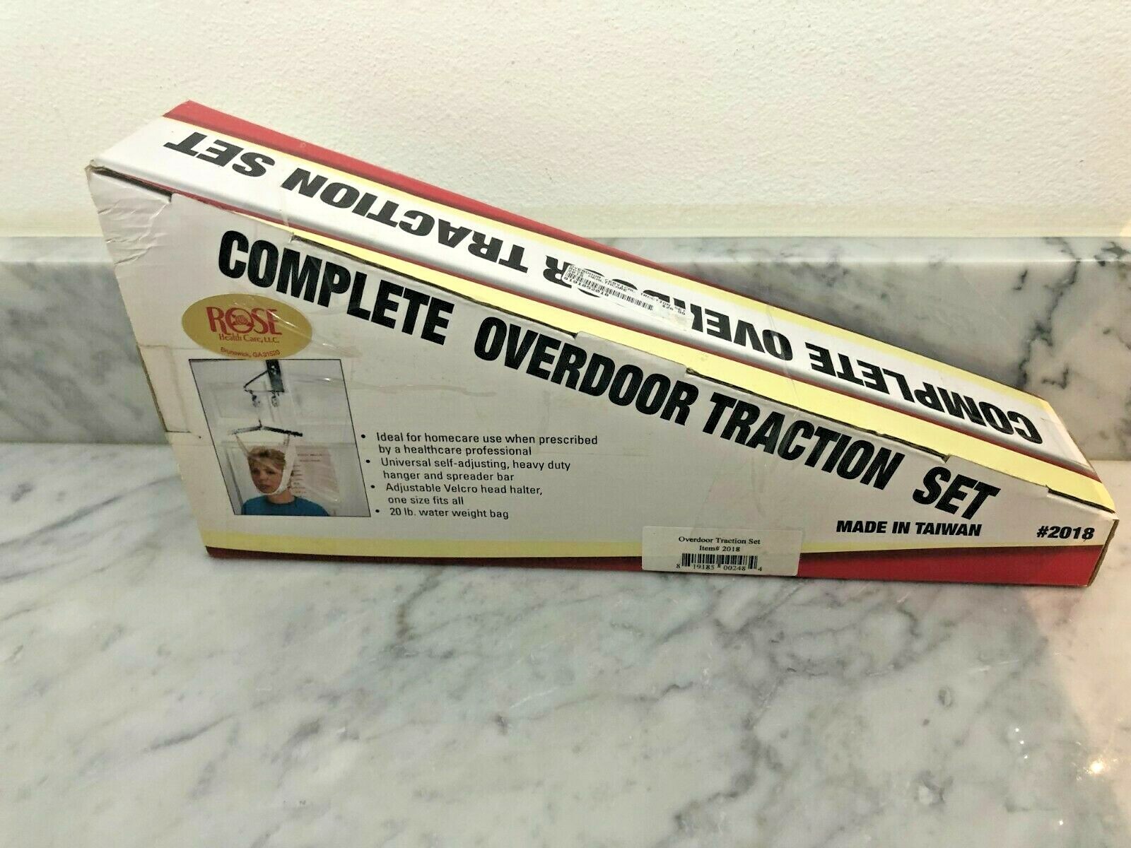 Over Door Cervical Traction Kit Neck Head Shoulder Pain Relief Complete Set