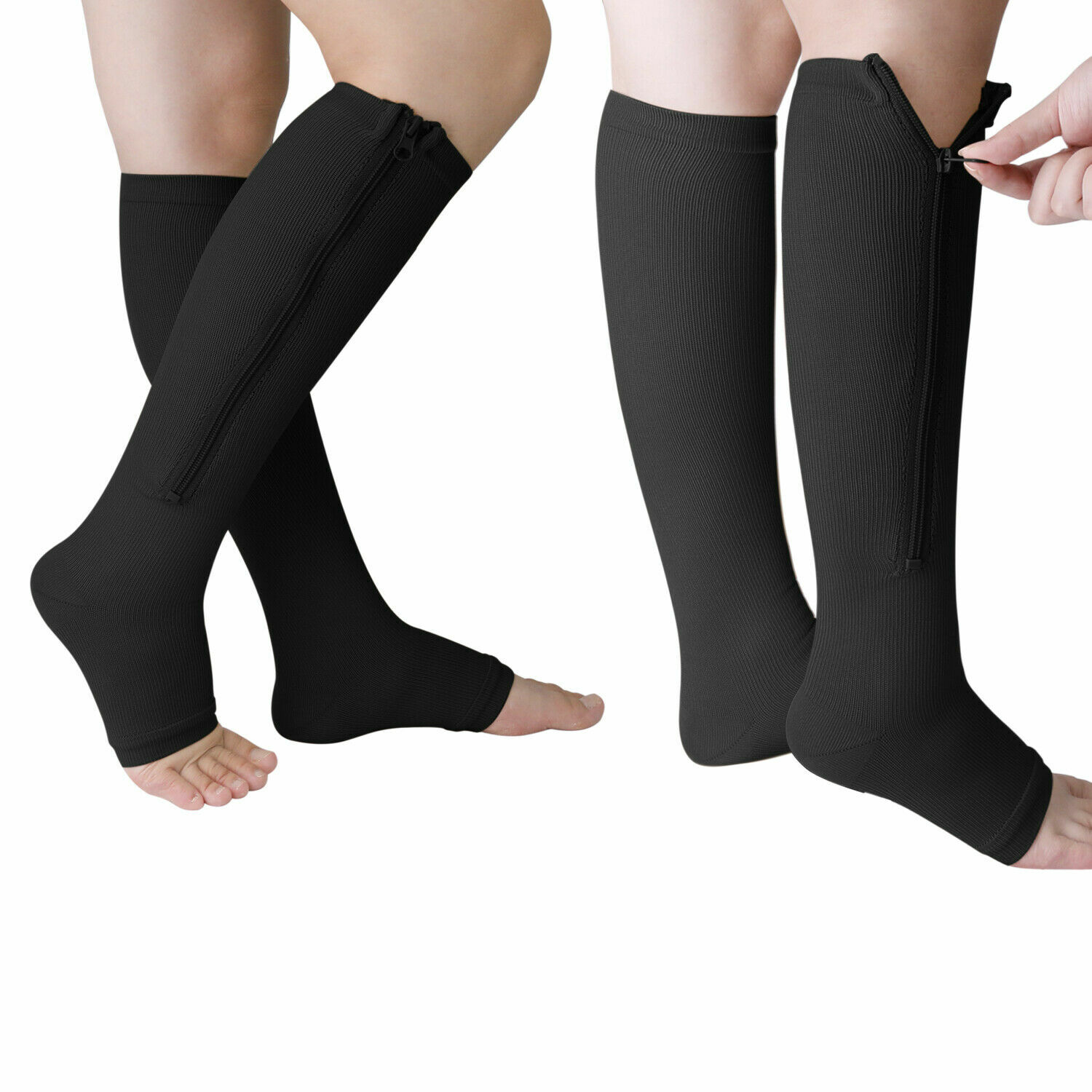 Compression Socks For Men Knee High Boots Size 9 Foot Pain Arch Support Socks