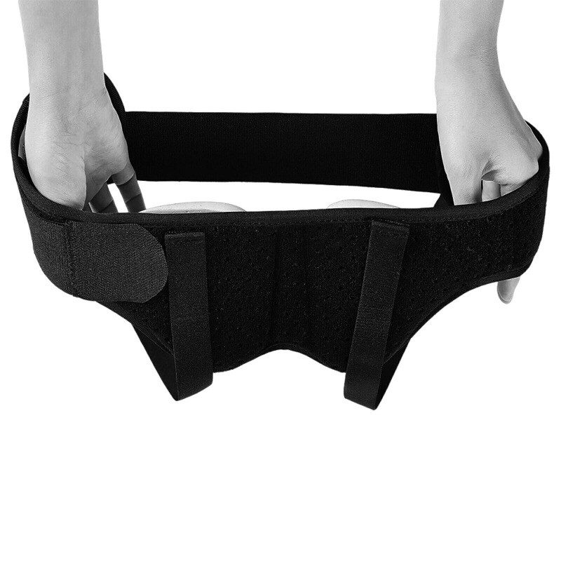 INGUINAL HERNIA TRUSS BELT FOR MEN SINGLE / DOUBLE GROIN SUPPORT HERNIAYN 1PC