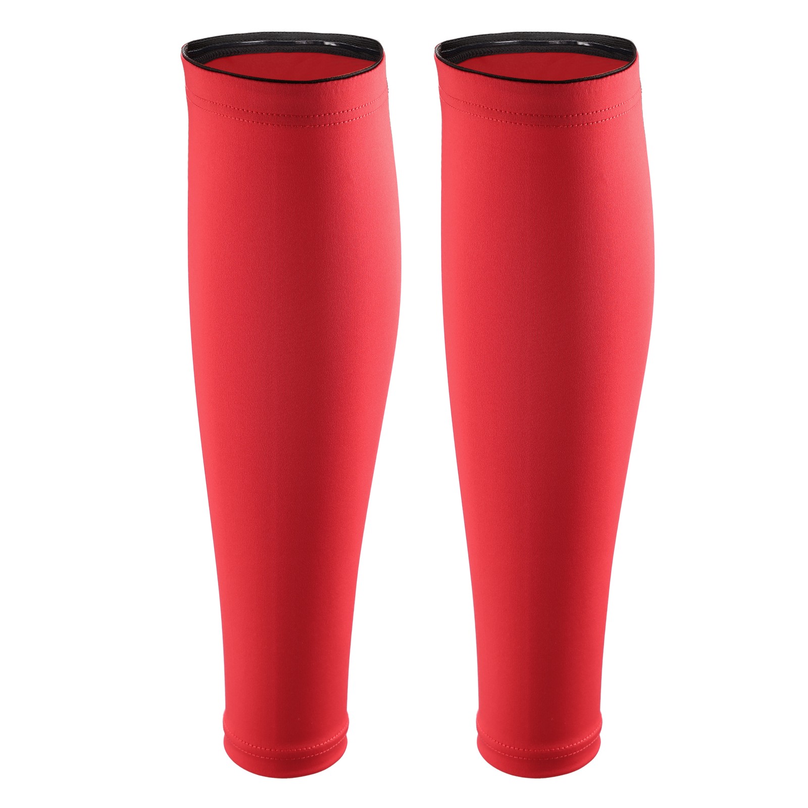 1 Pair Leg Calf Compression Sleeve Reduction Joint Pain Red L