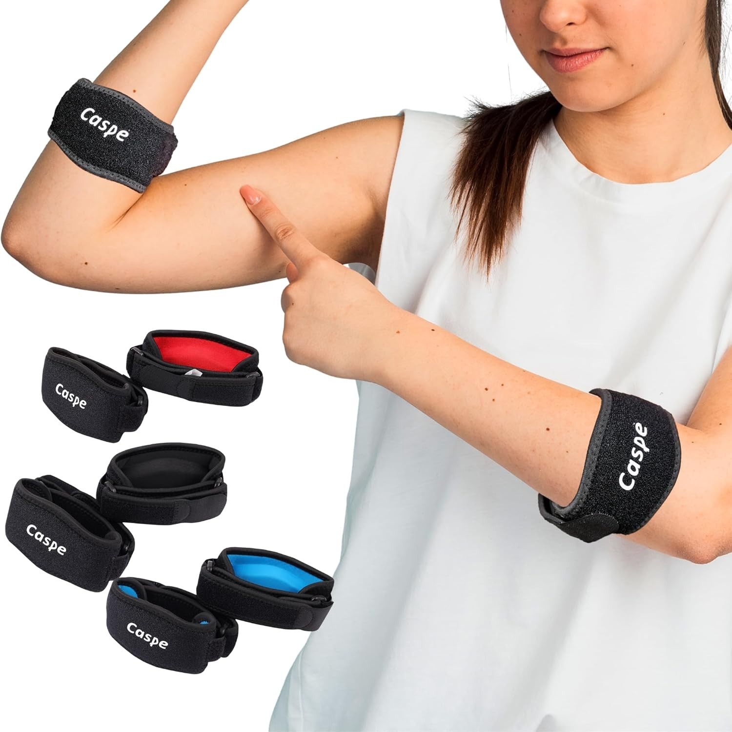 Tennis Elbow Support Brace Compression Sleeve Joint Strap Arthritis Arm Tendon