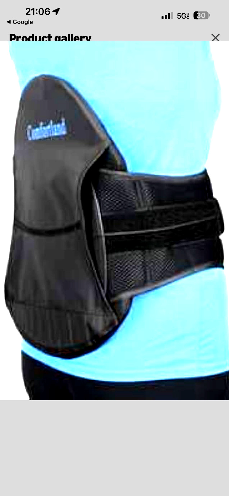Comfortland Endeavor 627 Pro LSO Pain Relief Back Brace Belt – BKB126