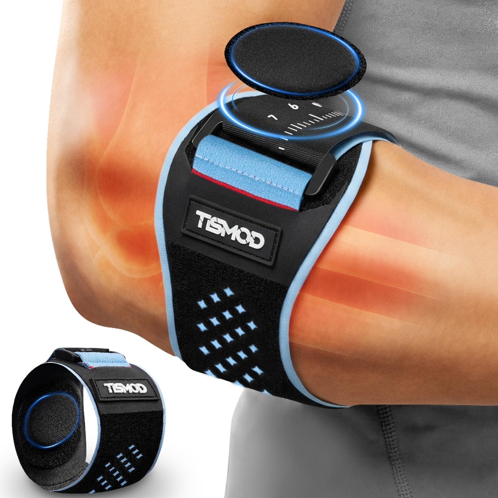 Tennis Elbow Brace for Men Women, Golfers Elbow Strap Band for Tendonitis
