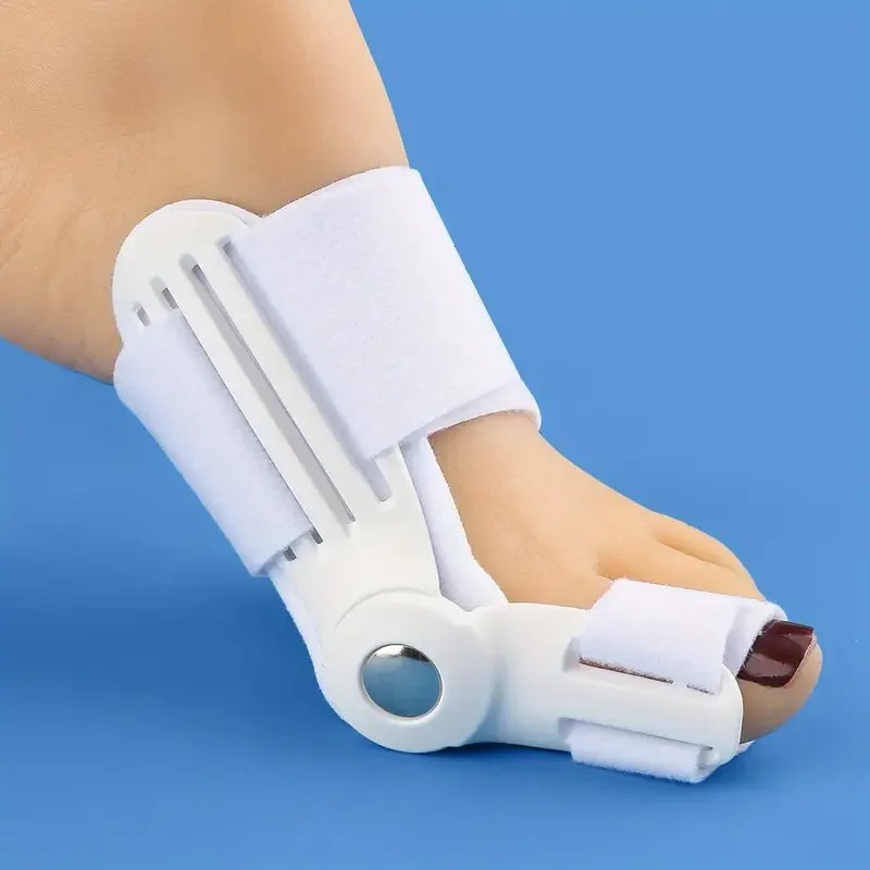2 x Orthopedic Toe Bunion Corrector Straightener Splint Support Flexible Strap