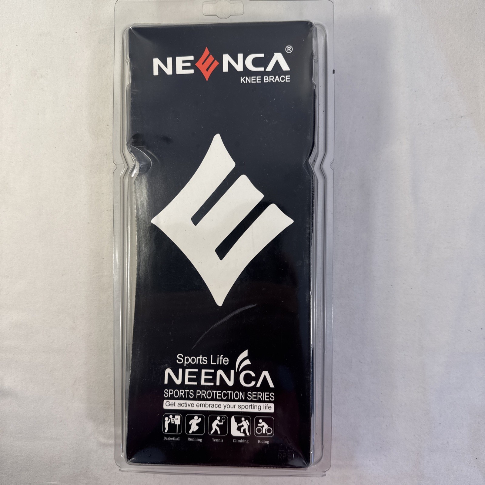 NEENCA Knee Brace Sports Protection Series Black, Size XL HX0-043-XL-US