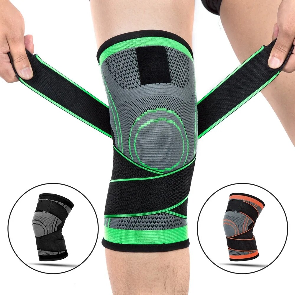 Knee Pads Brace Women Men Sports Support Arthritic Joints Compression Sleeve Gym