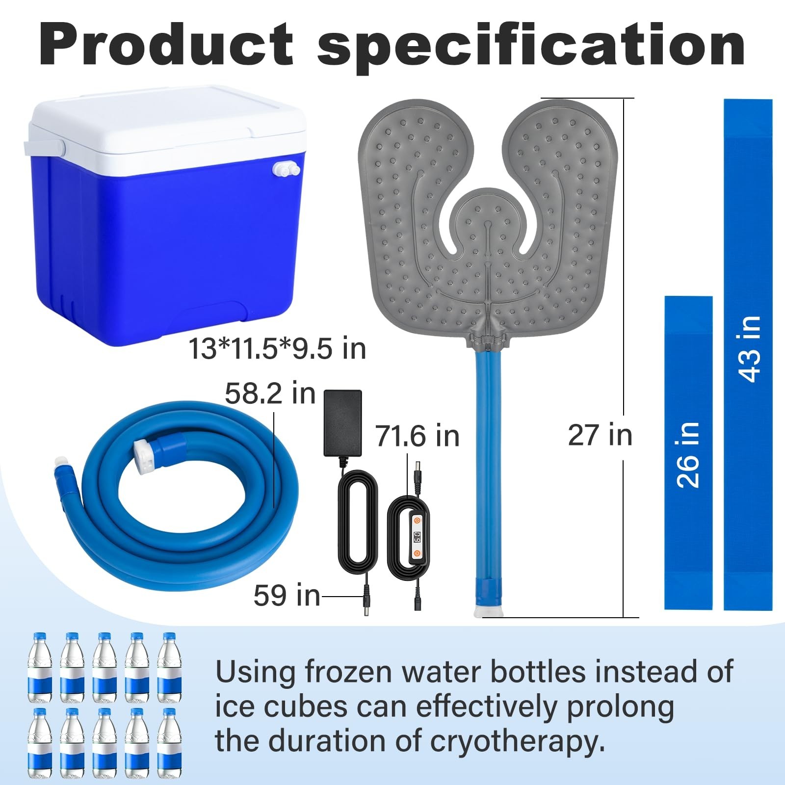 Egfvcbo Ice Machine for Knee After Surgery Cold Therapy System