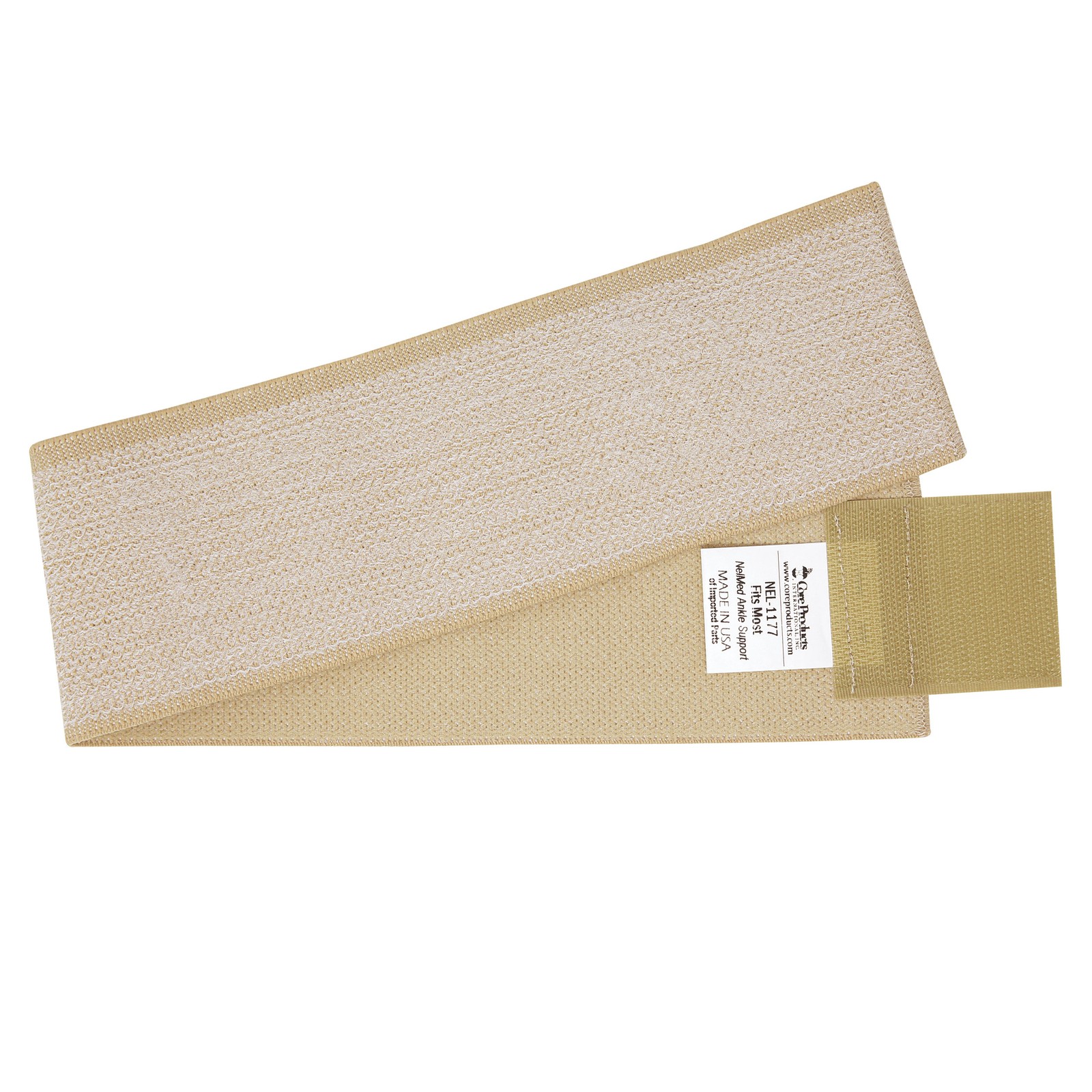 NelMed 3″ Beige Lightweight Ankle Wrap Support- Helps Prevent Ankle Injuries