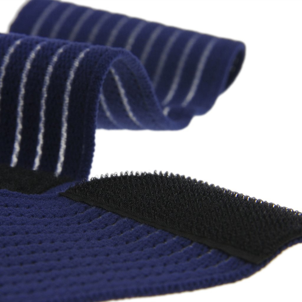 BXT A Pair (2 Pieces) Elastic Breathable Wrap Ankle one size, Blue, 2-Pack