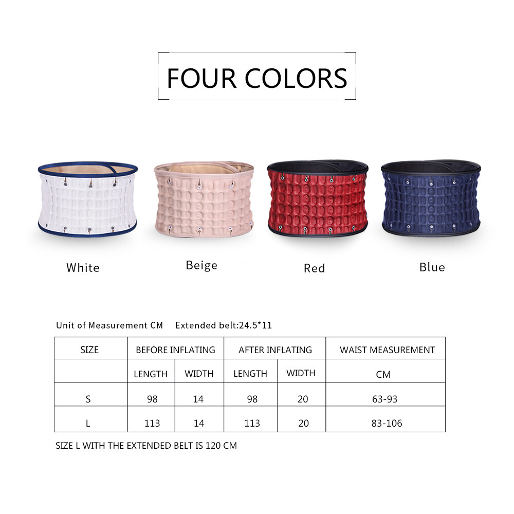 LEAMAI-Decompression Back Belt, Bold Air Column Stronger Support for Your Back,