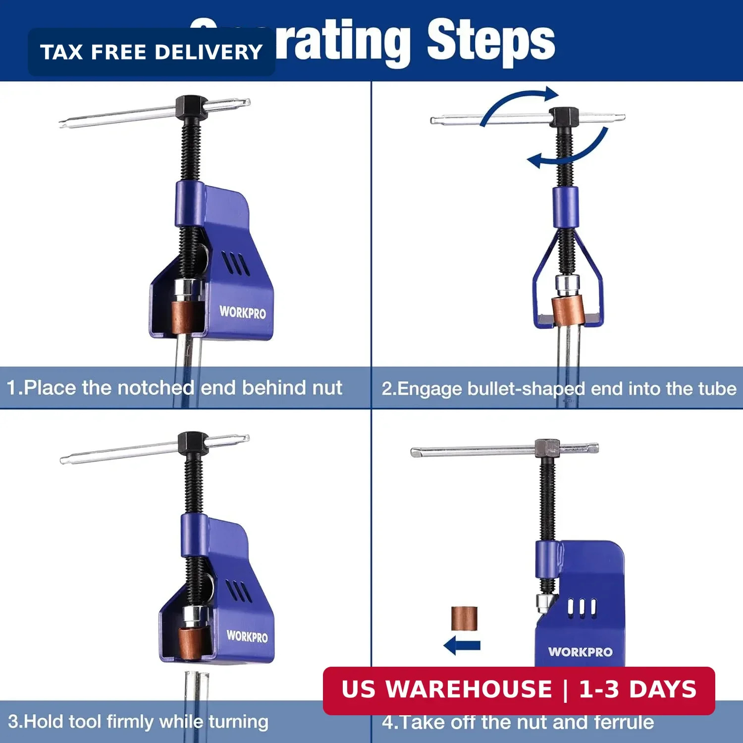 1/2-Inch Compression Sleeve Puller for Copper Ferrules | Damage-Free 1/2
