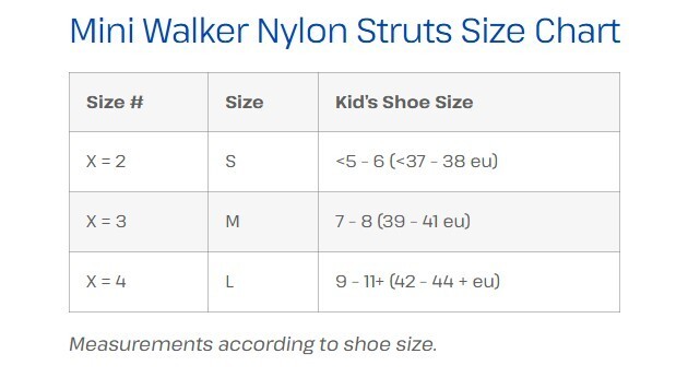 Breg Mini Walker Boot Nylon Size 5-6 Small item 77032