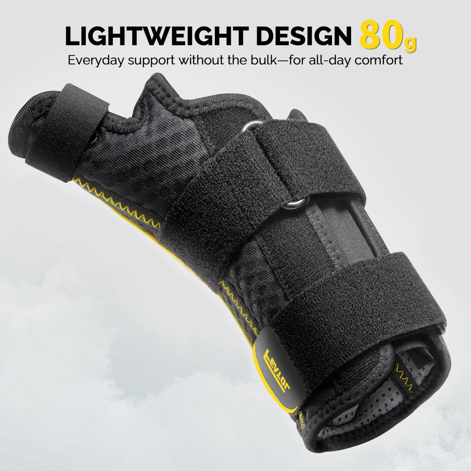 Ergonomic Thumb Brace for Trigger Thumb & De Quervain’s – Lightweight Wrist Supp