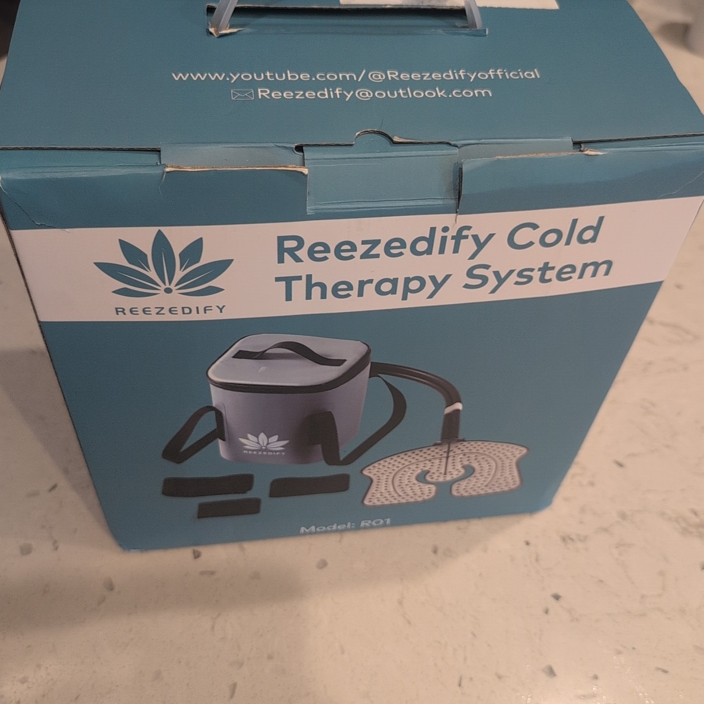 Reezedify Cold Therapy Ice Machine – Knee Shoulder Hip after Surgery Compression
