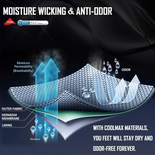 Compression Ankle Support Socks Wicking Large Black+white+dark Grey–3 Pairs