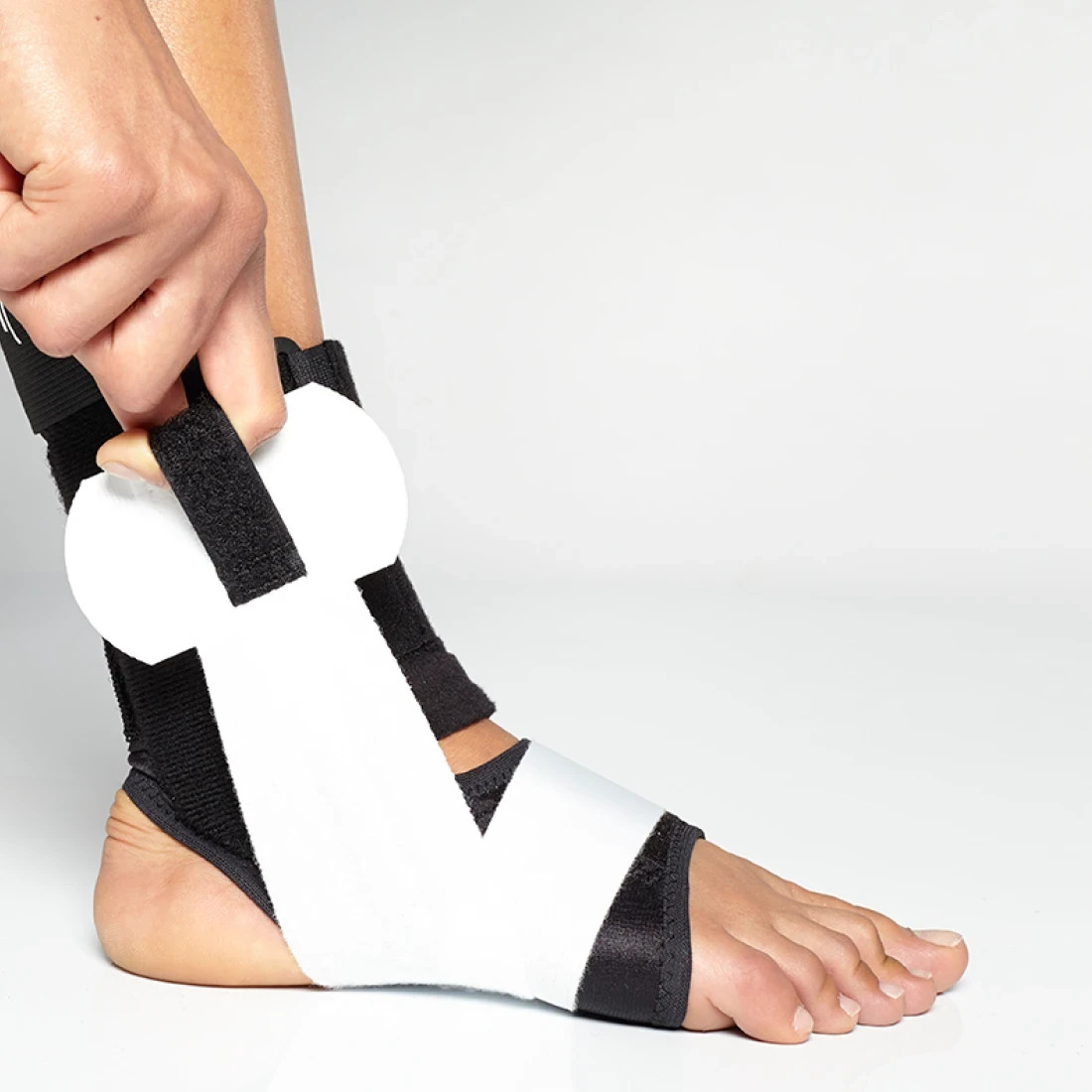 TriLok Ankle Brace with Stirrup Strap and FootLok Strap