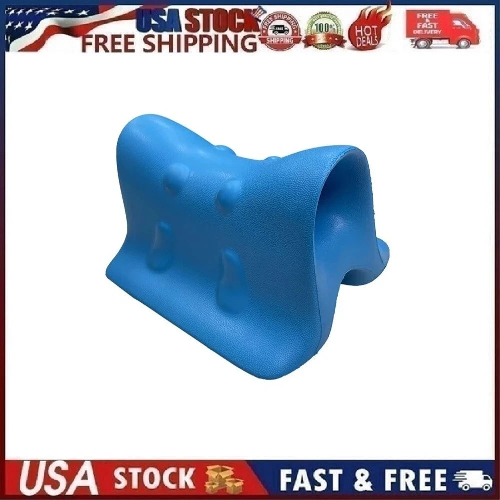 Neck Stretcher Cervical Traction Device for TMJ Neck and Shoulder Pain Relief BL