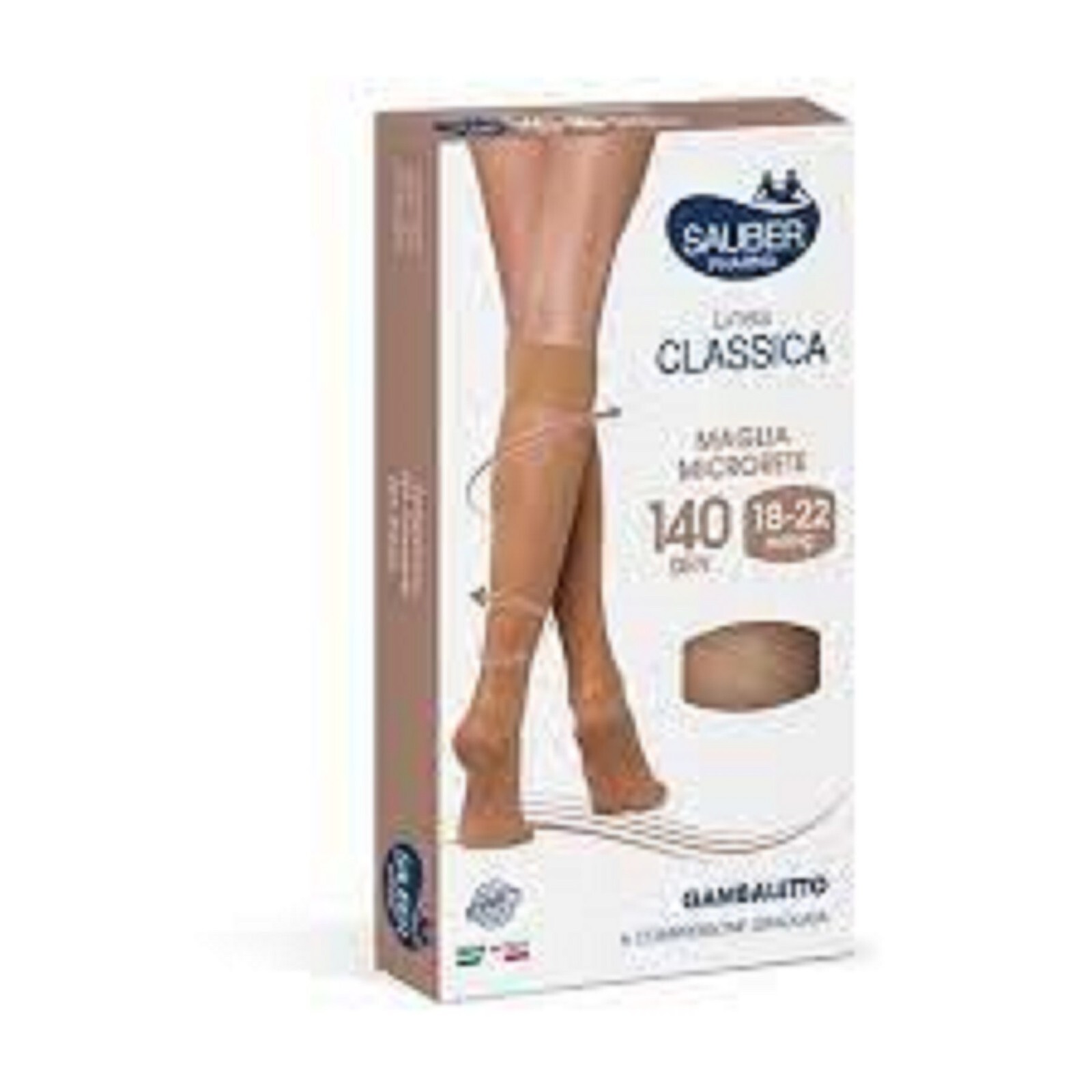 Sauber 140Den 18-22mmHg Graduated Compression Leg Size III Size 37-39