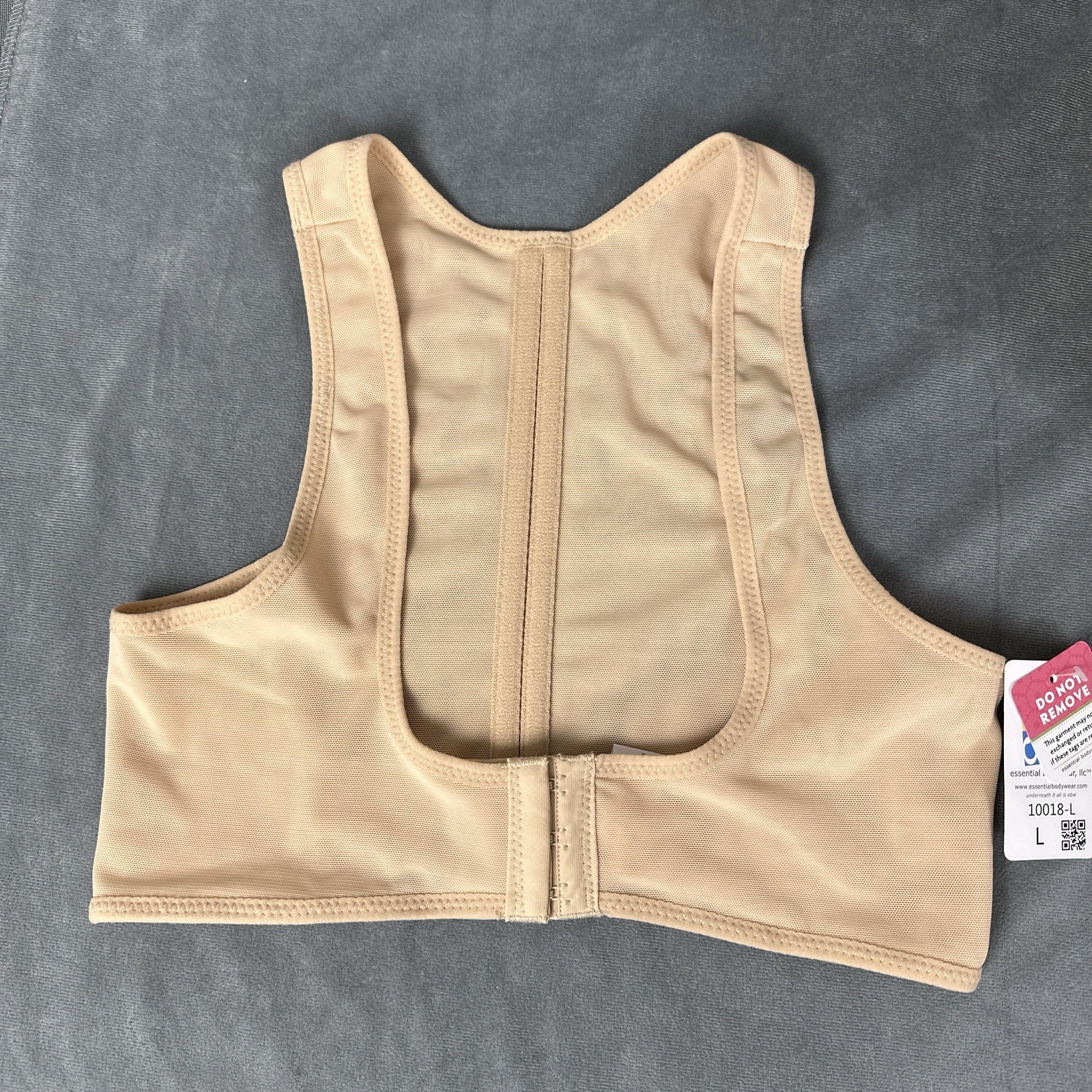 Essential Bodywear EBW Size Large Core Posture Booster Back Support 10018 New