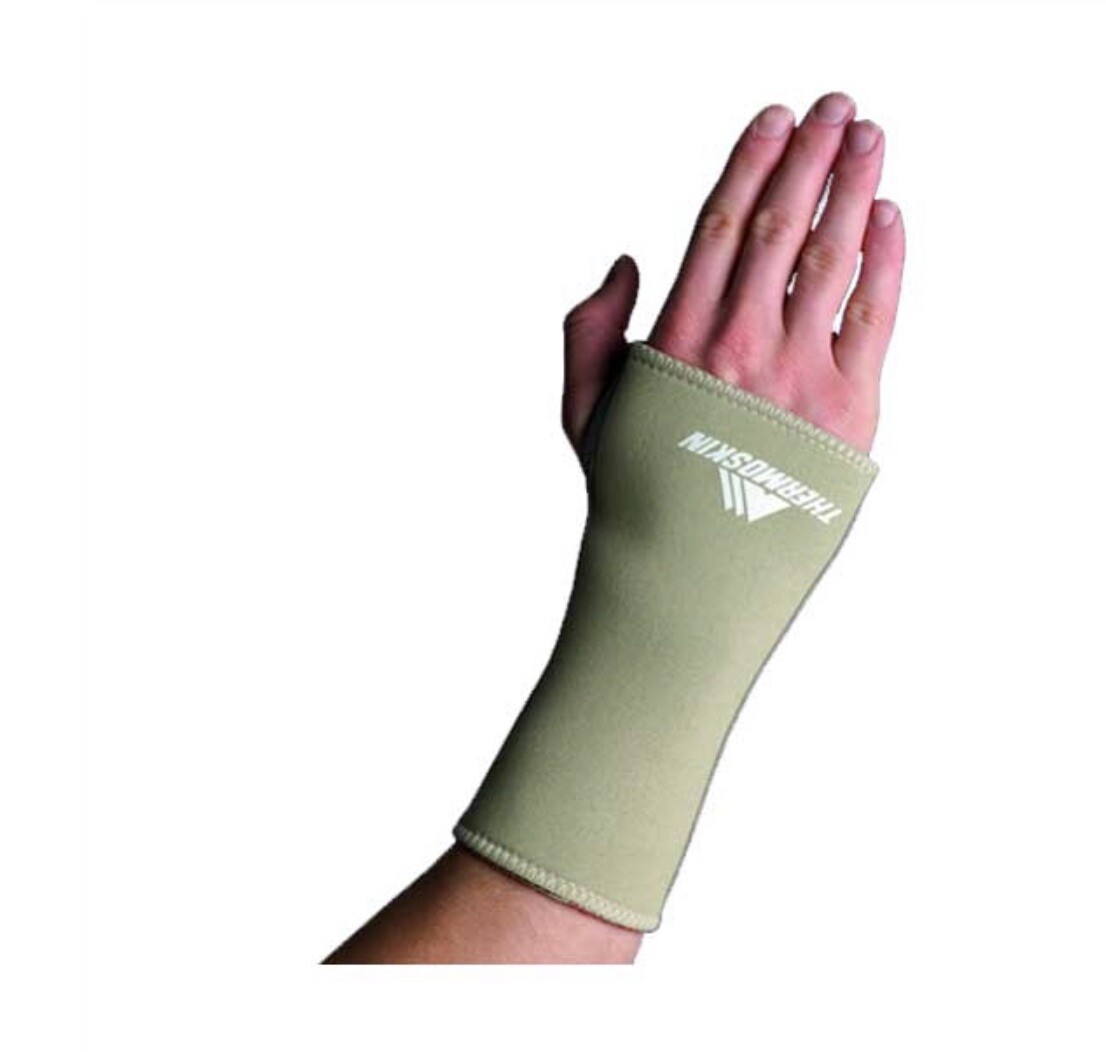 New ThermoSkin Arthritic Left Wrist Wrap Size 2XL Beige 87303