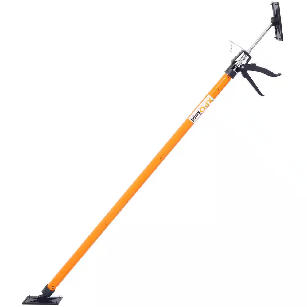 2-Pack Orange Steel Adjustable Support Pole Hand Support System Extends from 45