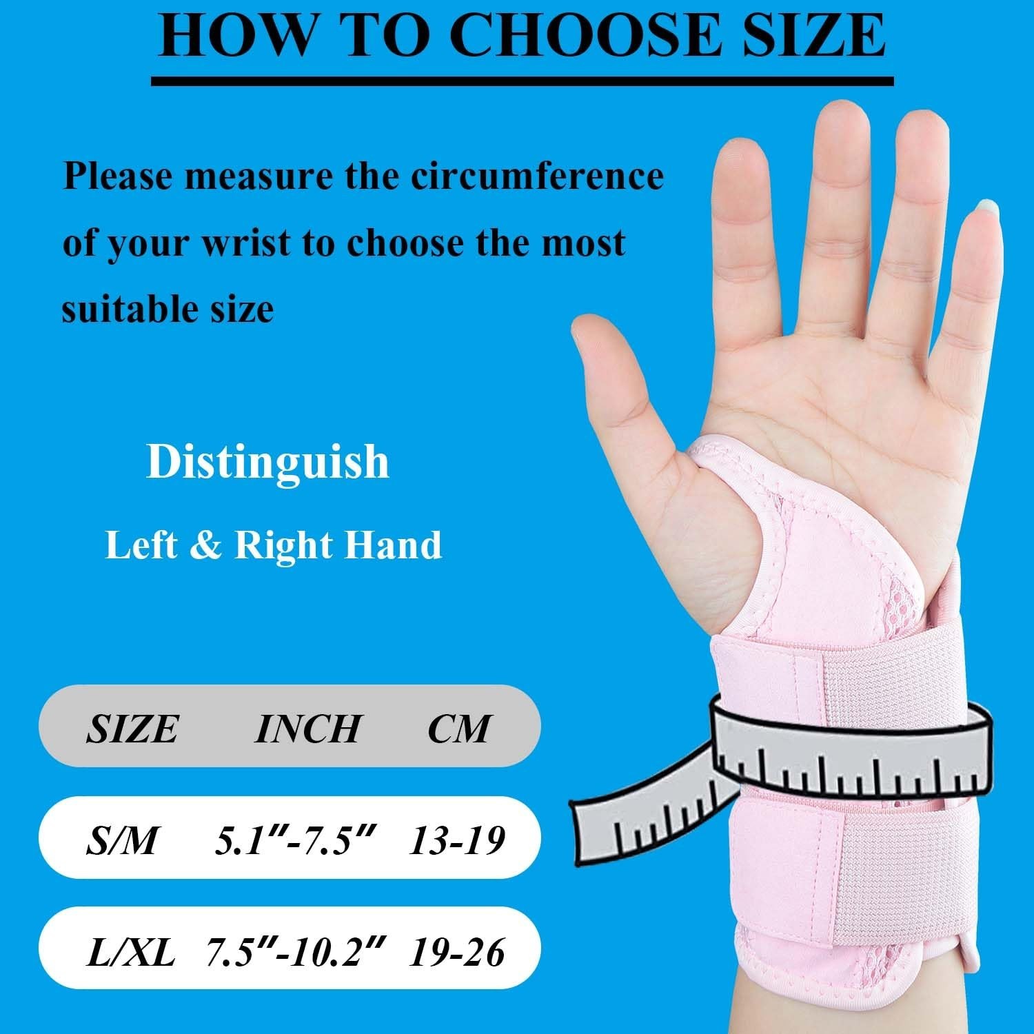 Carpal Tunnel , Adjustable Wrist Support Brace, Night Wrist Sleep Supports Sp…
