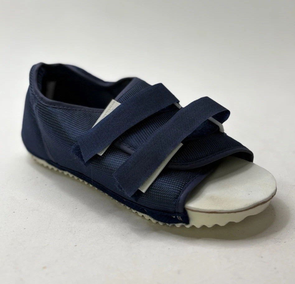 ProCare Post-Op Shoe Small Male Blue Orthopedic Surgical Recovery Footwear