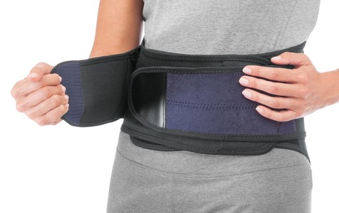 Mueller Lumbar Back Brace with Removable Pad, OSFM
