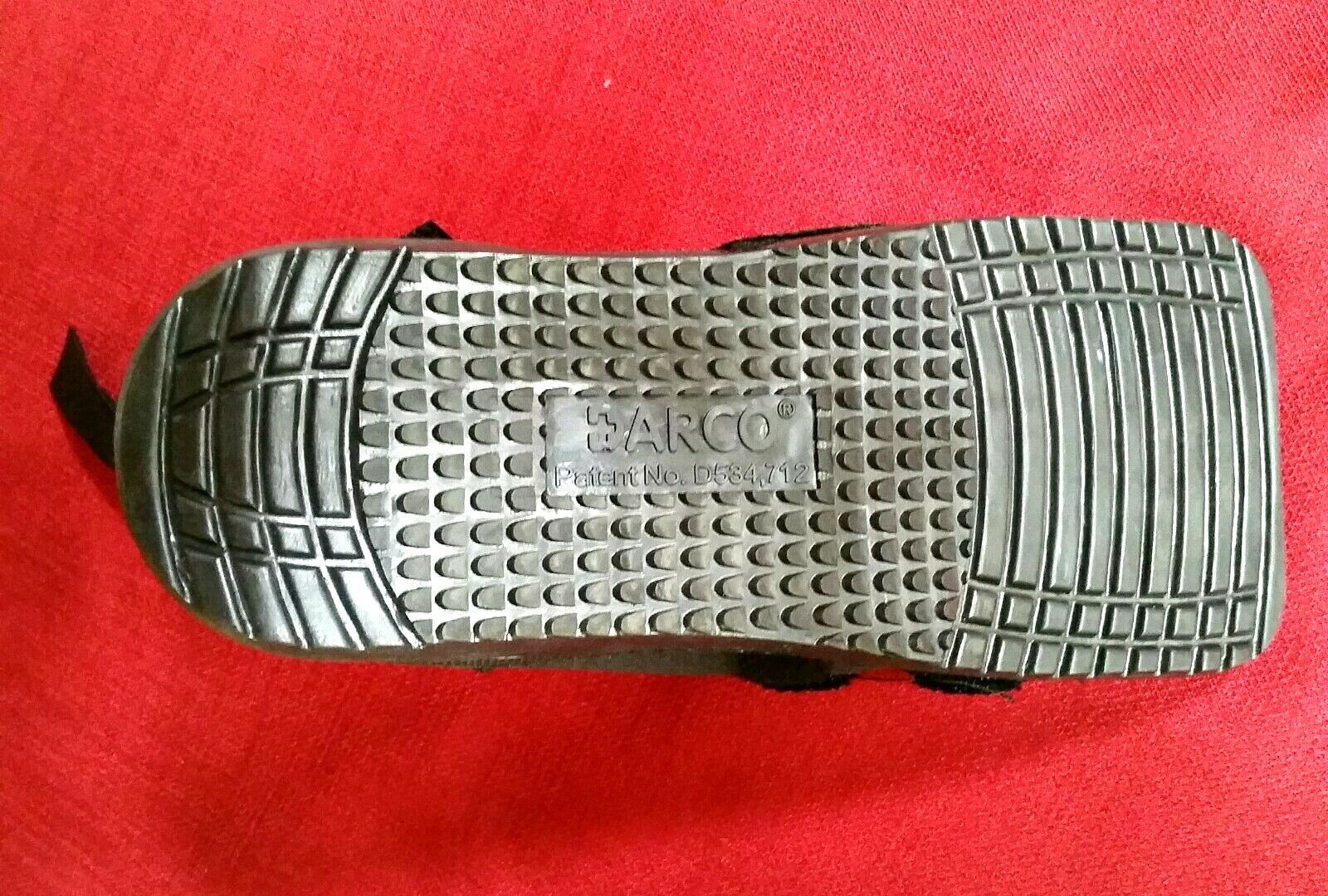 Darco Slim Line Walking Cast Boot, Square Toe, Black, Size Med – Pn SLQ2B – New!