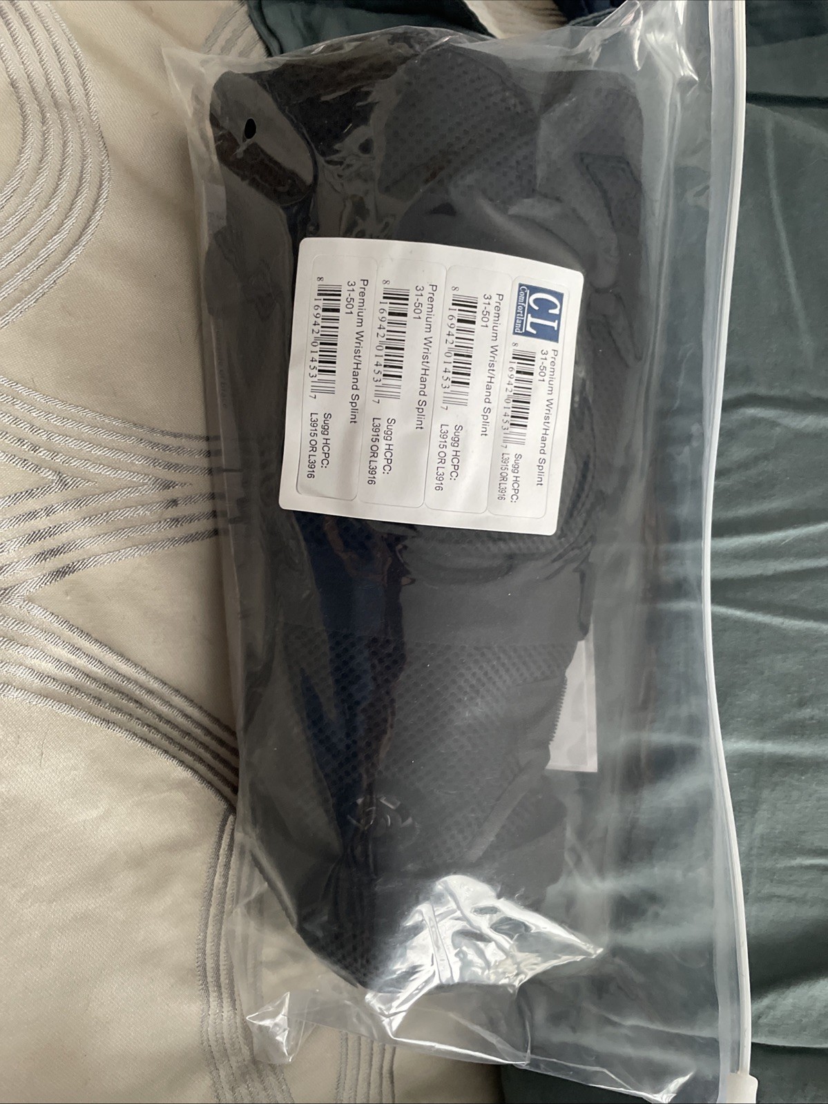 Premium Wrist/Hand Splint 31-501 Sugg HCPC: L3915 OR L3916