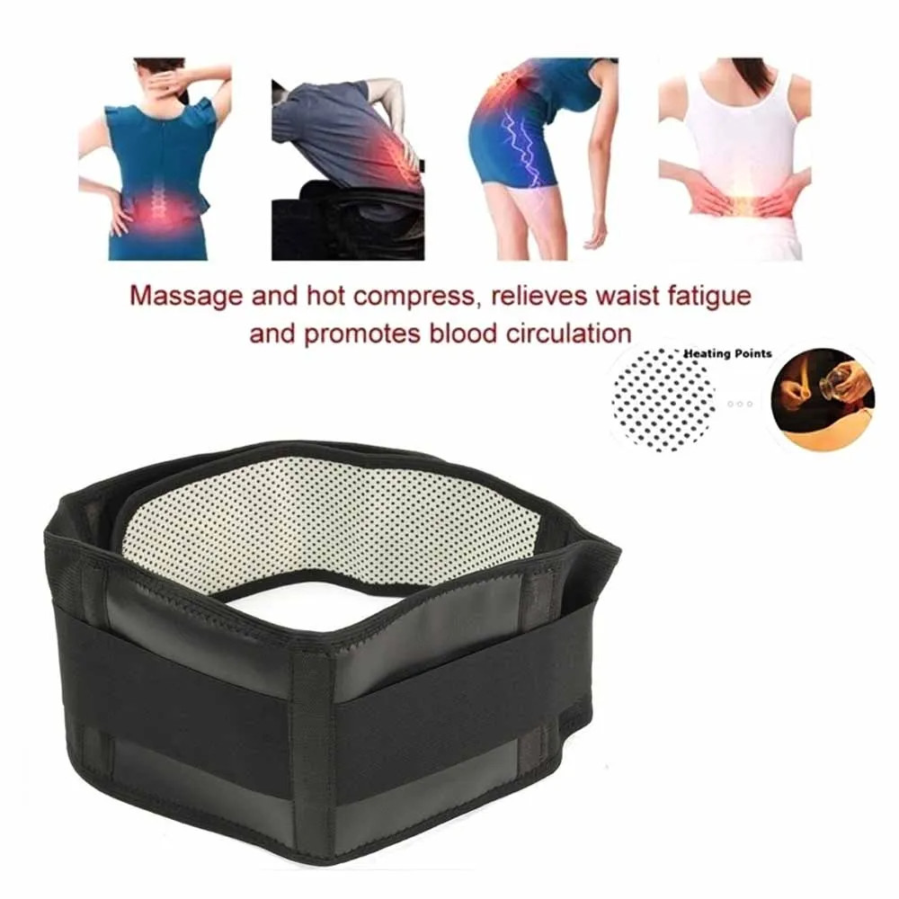 Adjustable Lower Back Brace Lumbar Support for Men Women Waist Belt Pain Relief