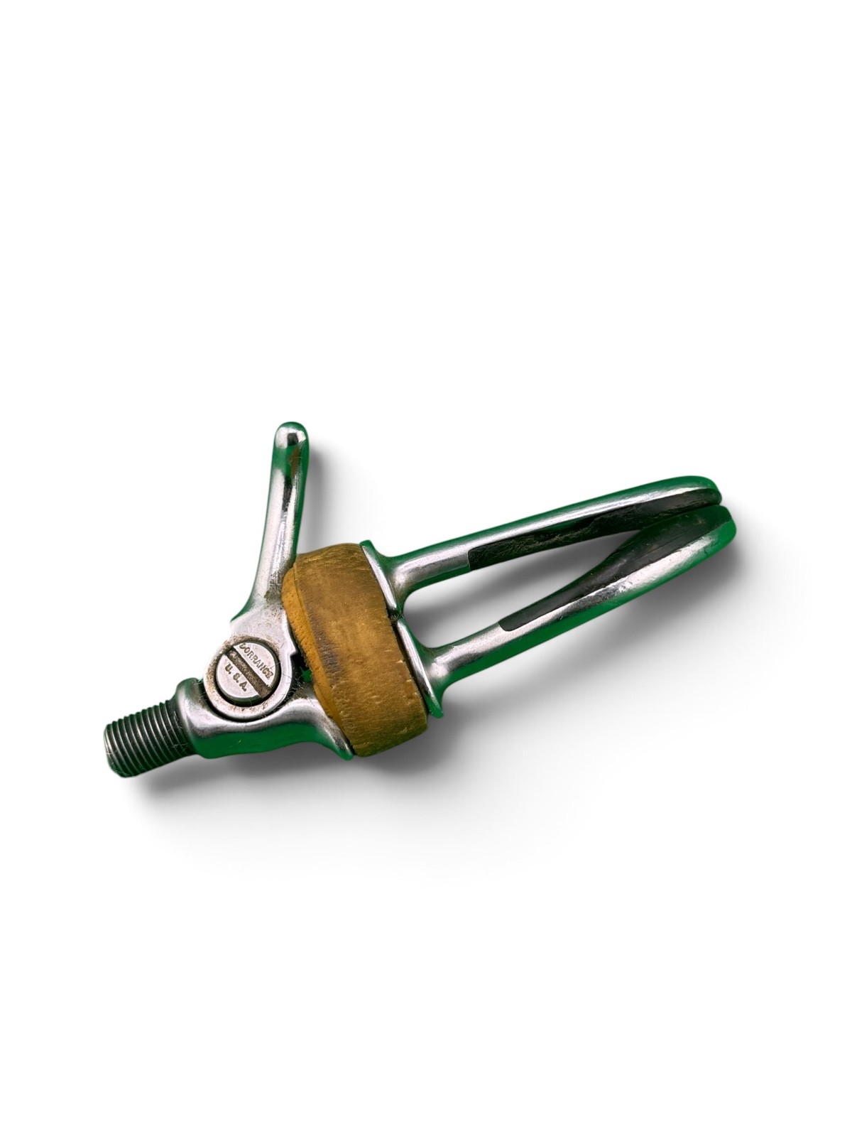 Hosmer fillauer 5xa canted prosthetic hook hand. Right terminal device.