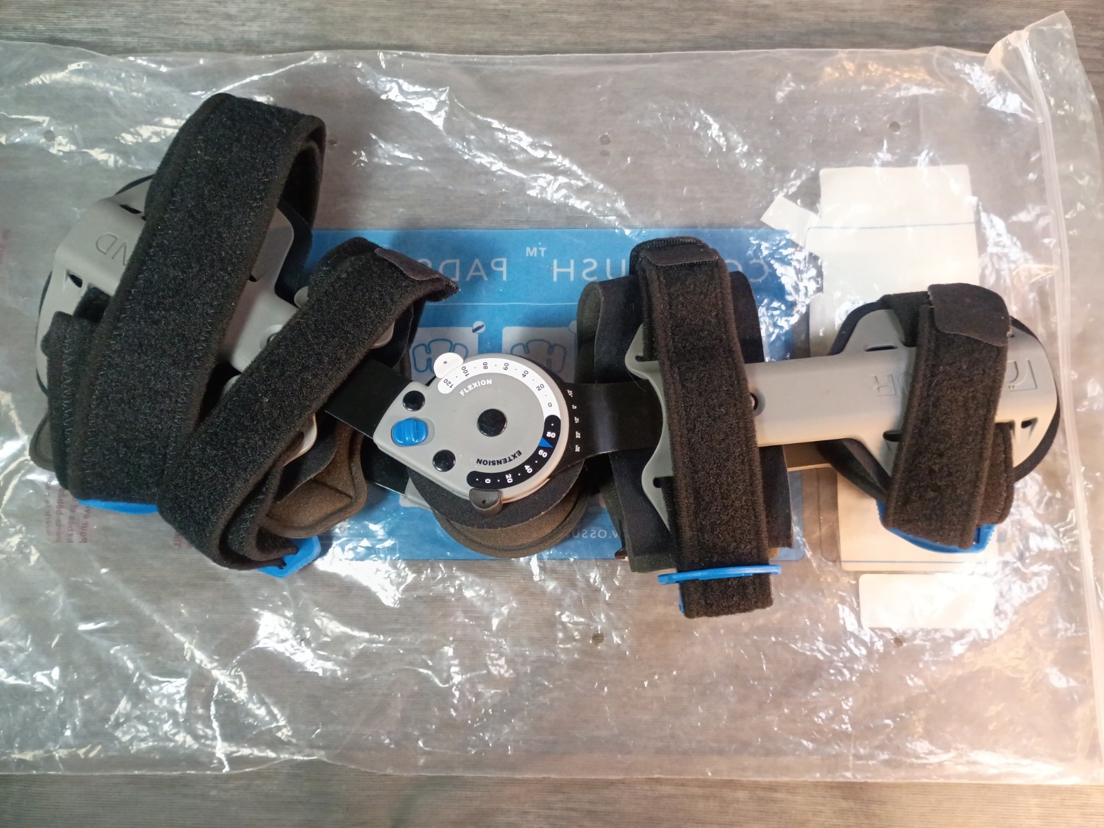 OSSUR • Rebound Universal ROM Post Op Knee Brace, Orthotic Cool Foam Adjustable